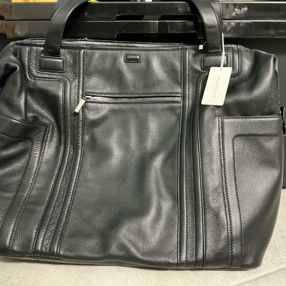 Hammitt Handbags - Hammitt Big Black Leather Bag NWT